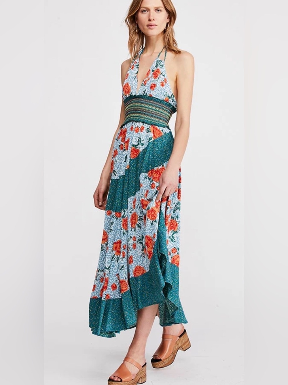 Free People GABRIELLE SLIP MAXI DRESS (modified)